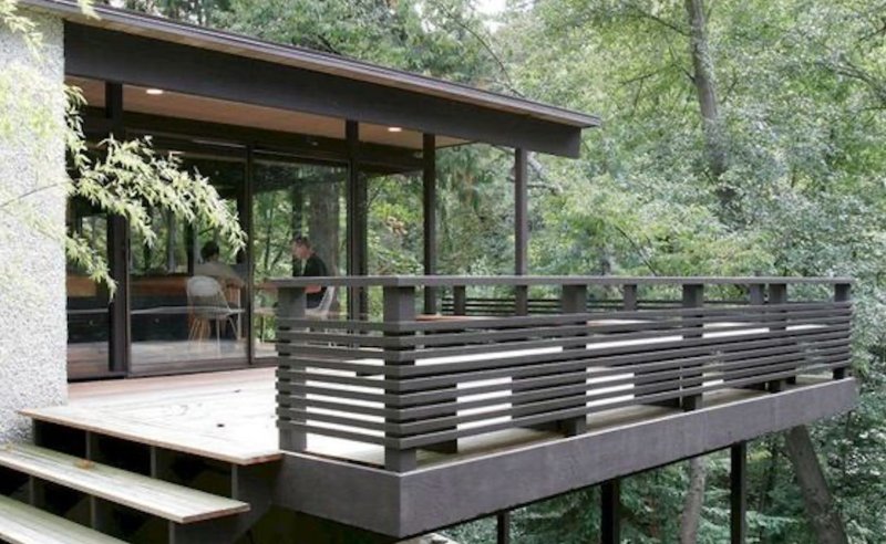 Terrace in modern style