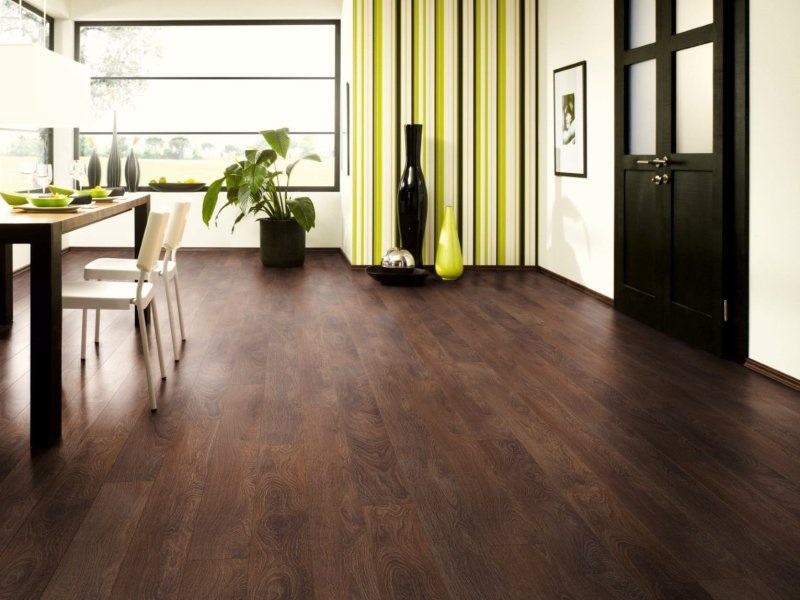 Different laminate in the rooms