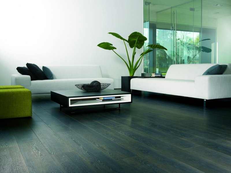 Laminate oak dark chocolate