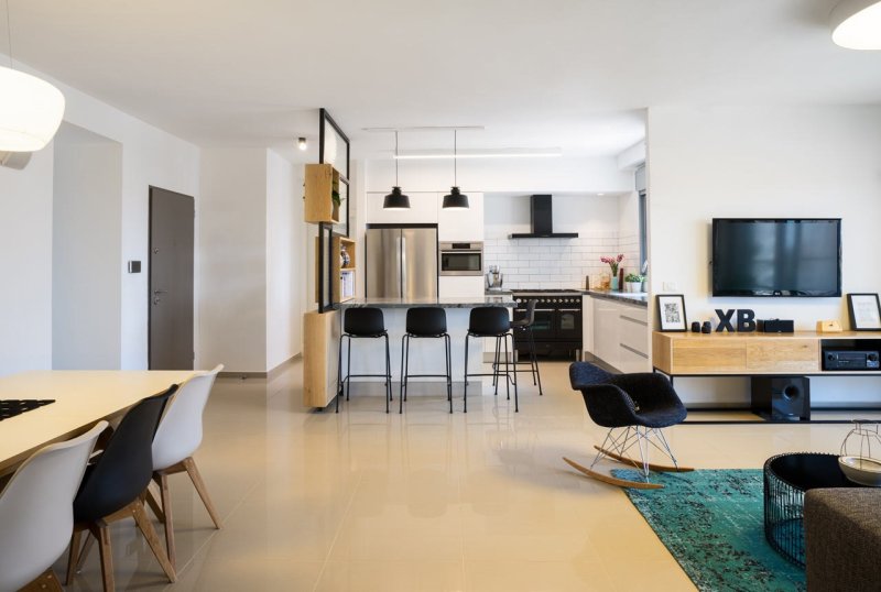 Studio's apartment design