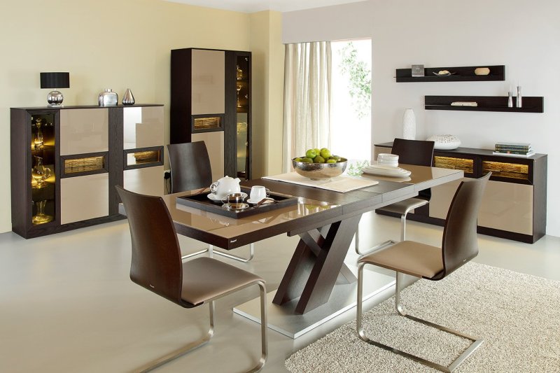 Living room table in a modern style