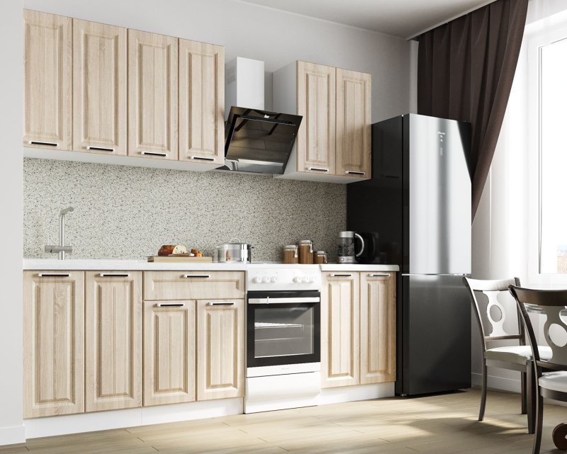 Kitchen Nice Surskaya furniture oak cream