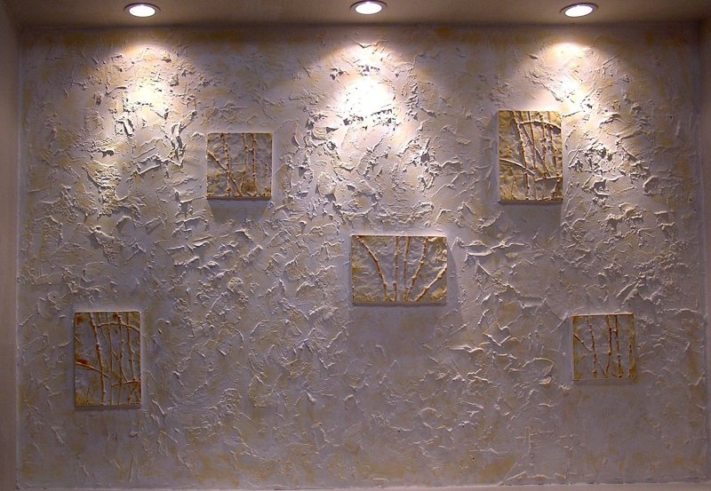 Decorative putty walls