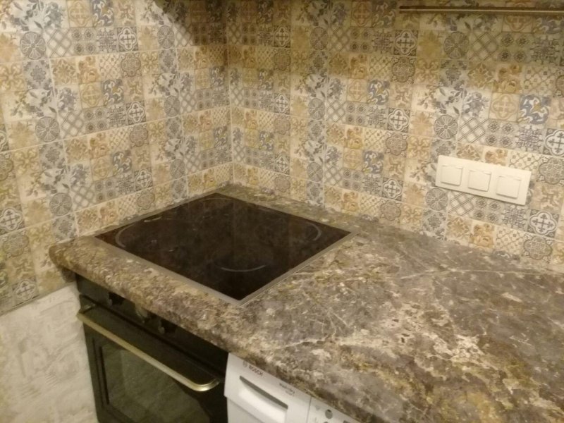 A countertop for the kitchen