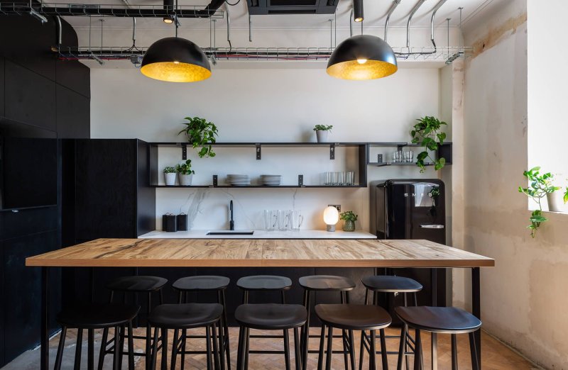 Loft style kitchen