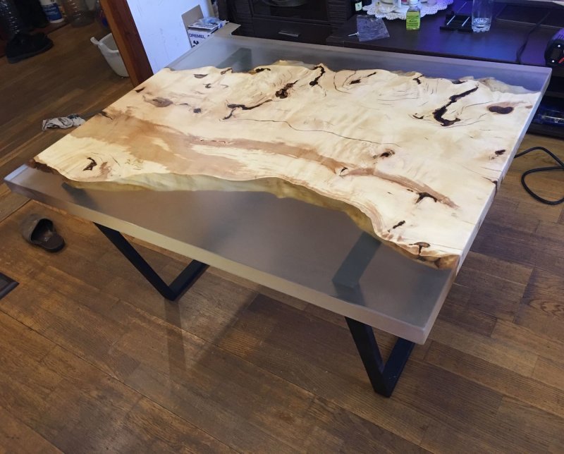 Epoxy table