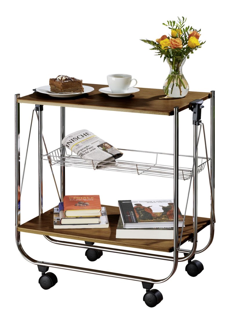 Coffee table on wheels