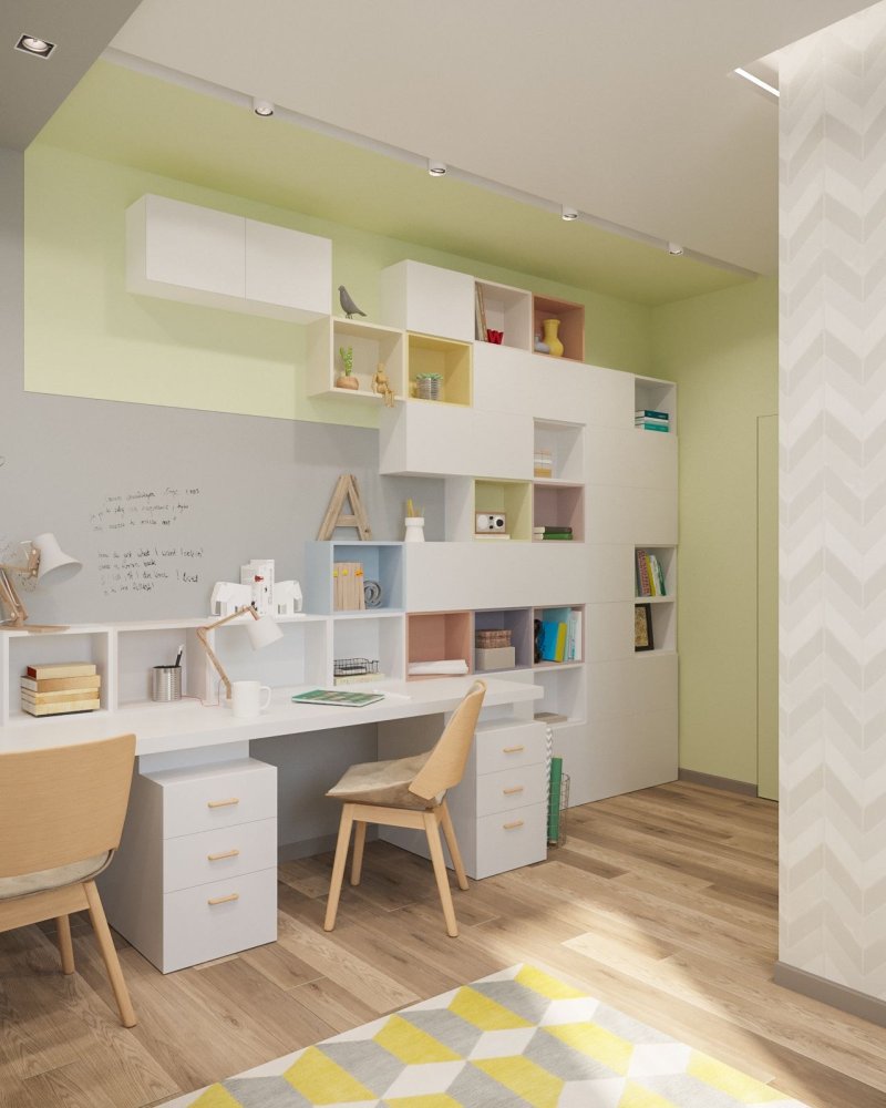 Children's room for a student