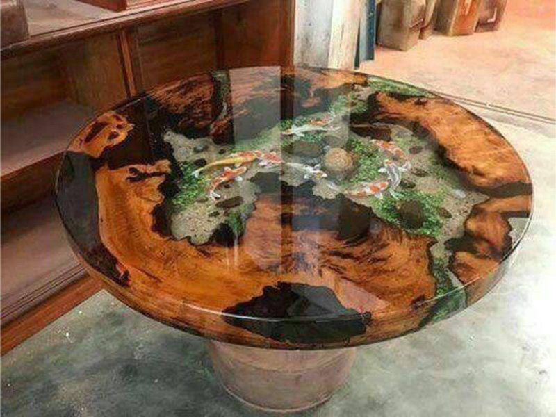 Epoxy table