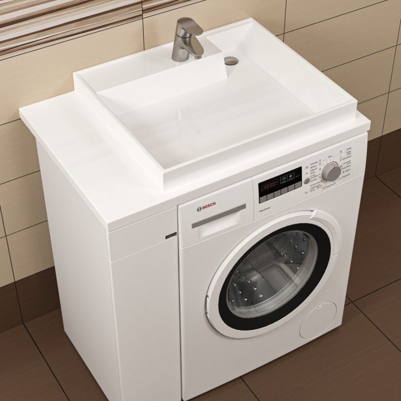 Sink over the washing machine Santa Jupiter 80x50