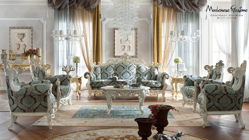 Rococo Baroque style in the interior