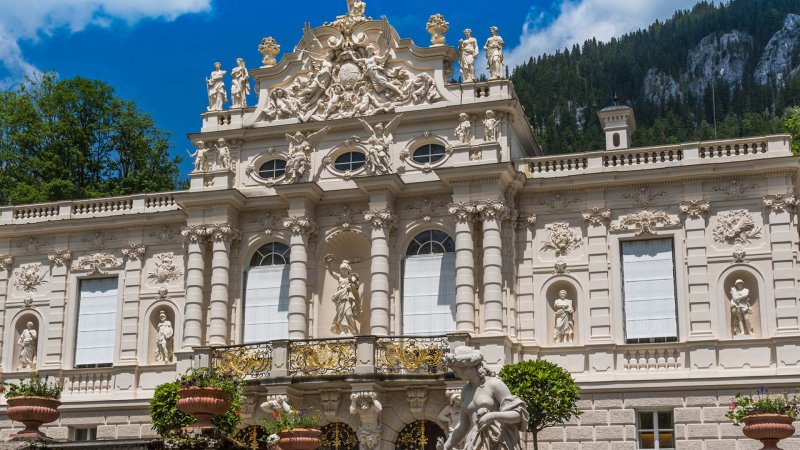 Linderhof castle, Bavaria, Germany