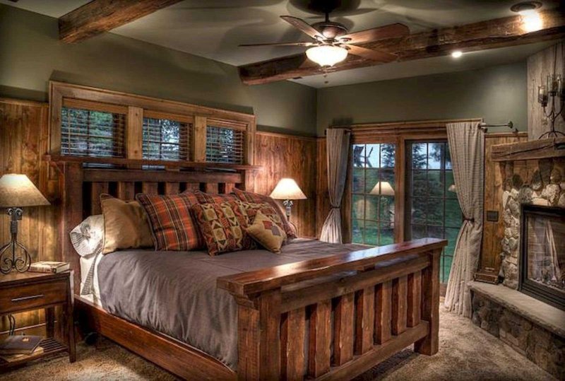 Rustic -style bedroom