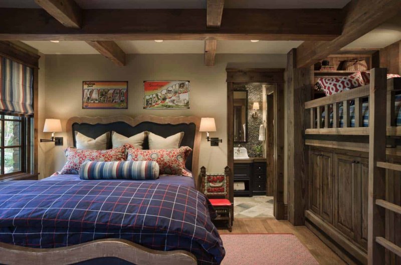 Country style bedroom