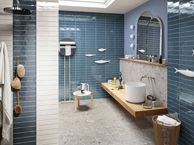 Bathroom tiles Fashion trends