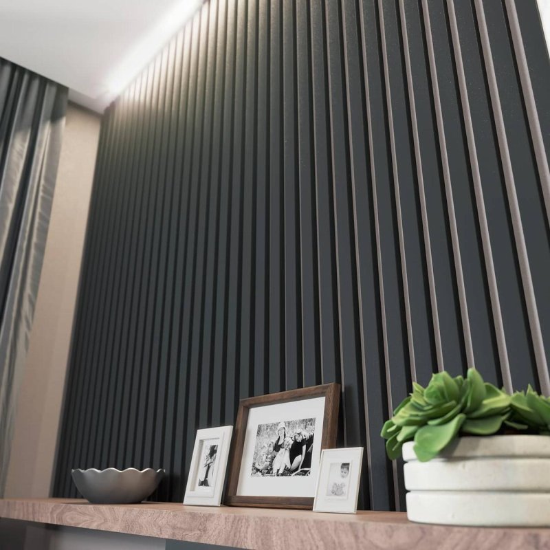 Vertical blinds V-form