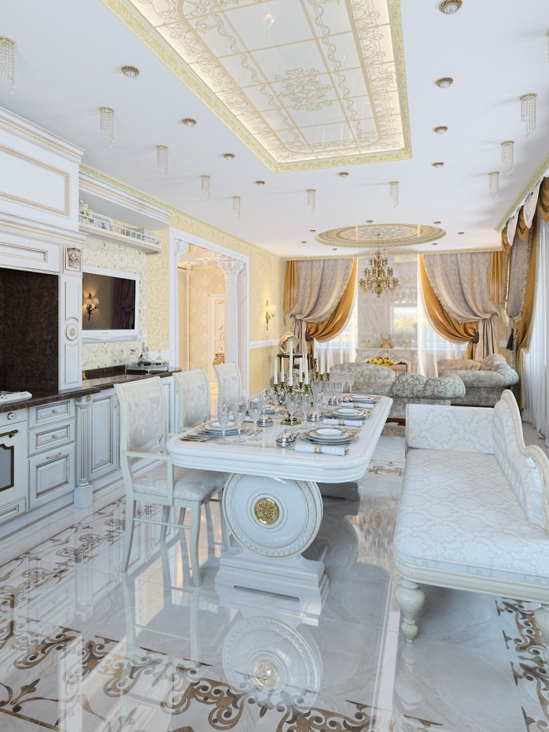 Empire style kitchen