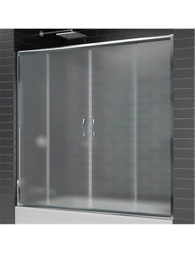 Bathroom glass curtain