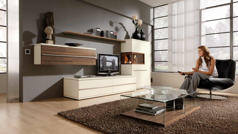 Living room furniture in a modern style