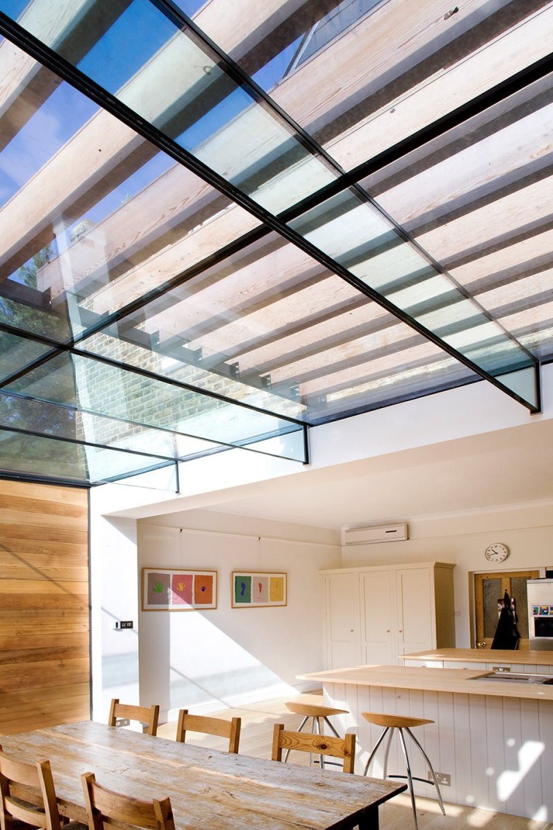 Light transparent ceiling