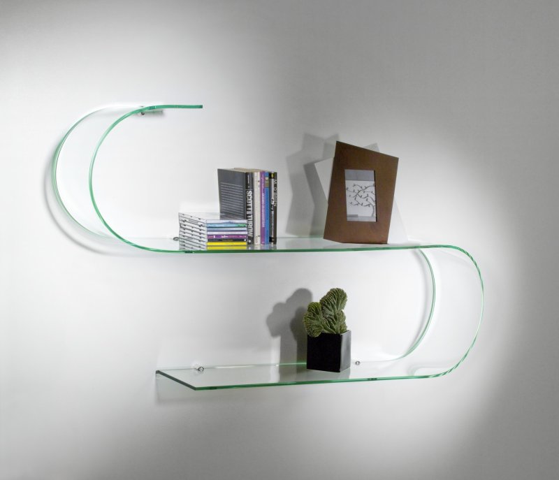 Glass shelf