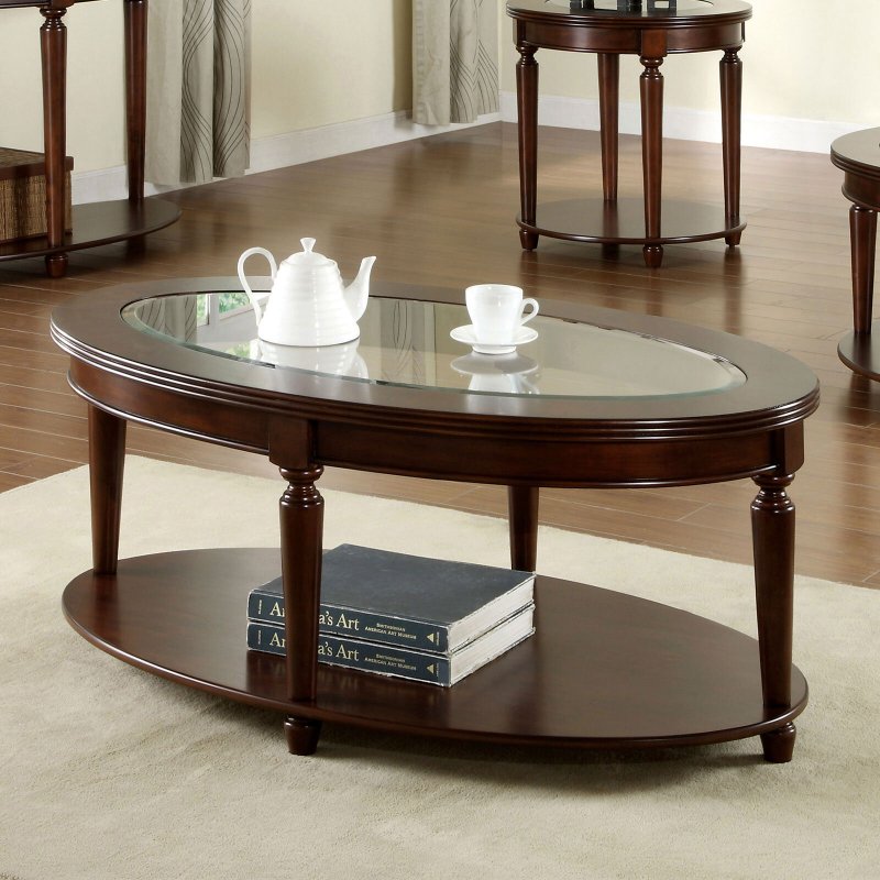 Table magazine oval