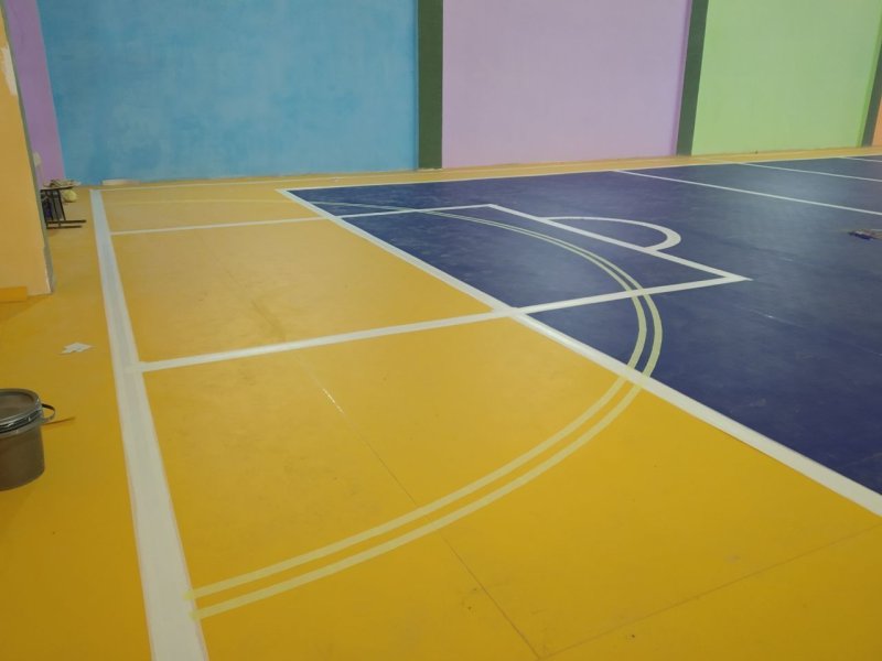 Sports linoleum