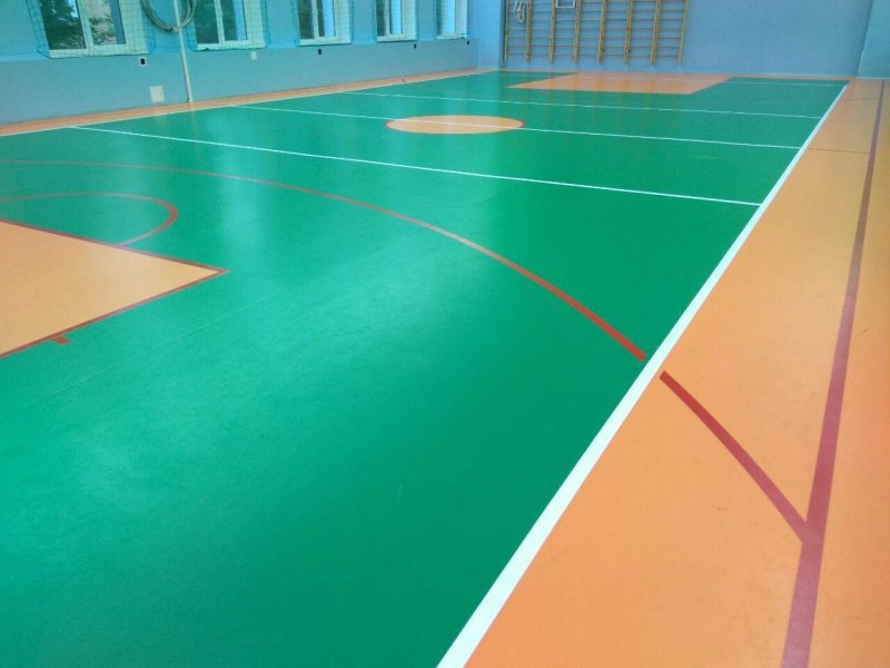 Sports hall marking