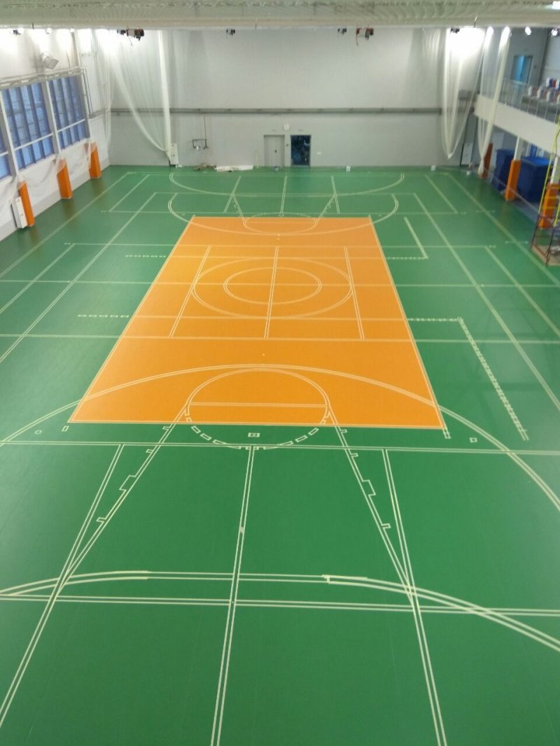 Sports linoleum