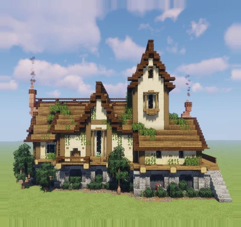 Medieval -style house minecraft