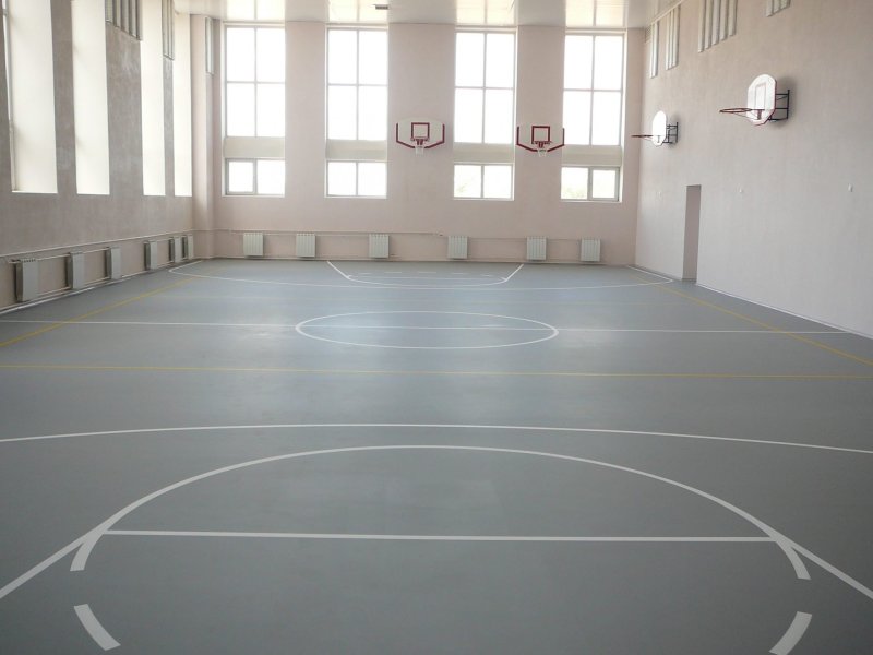 Sports hall coverage