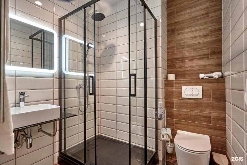 Shower in modern style