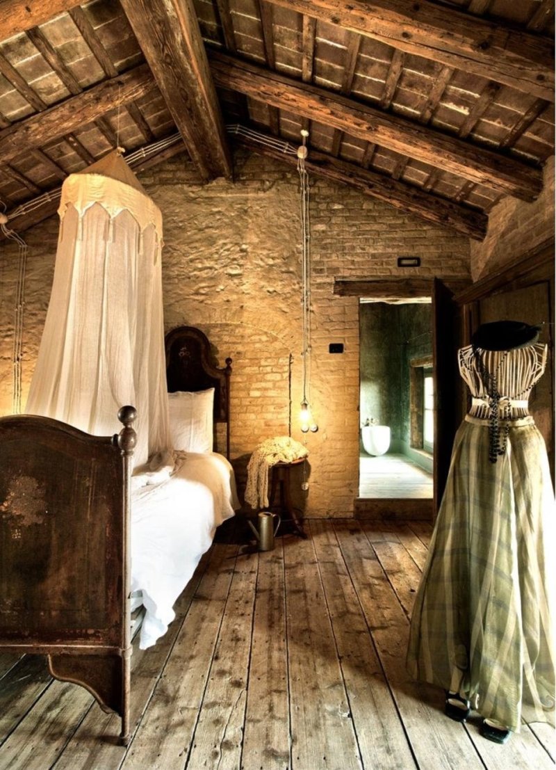 Medieval style bedroom