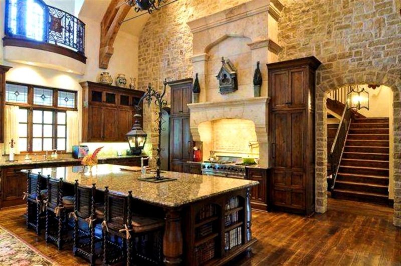 Kitchen in the style of the Middle Ages