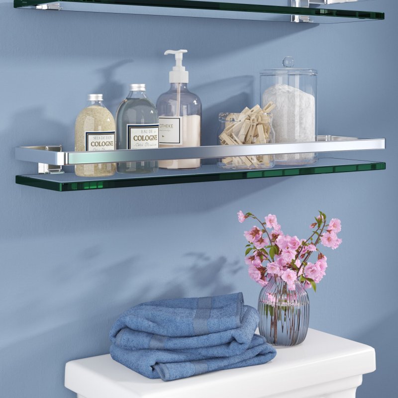 IKEA glass shelf