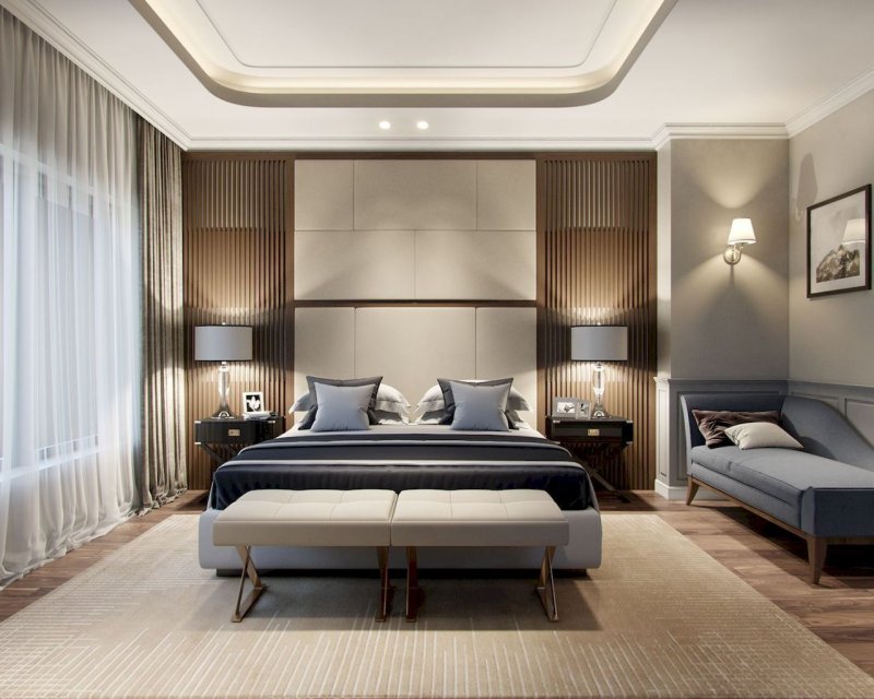 Contemporary bedroom