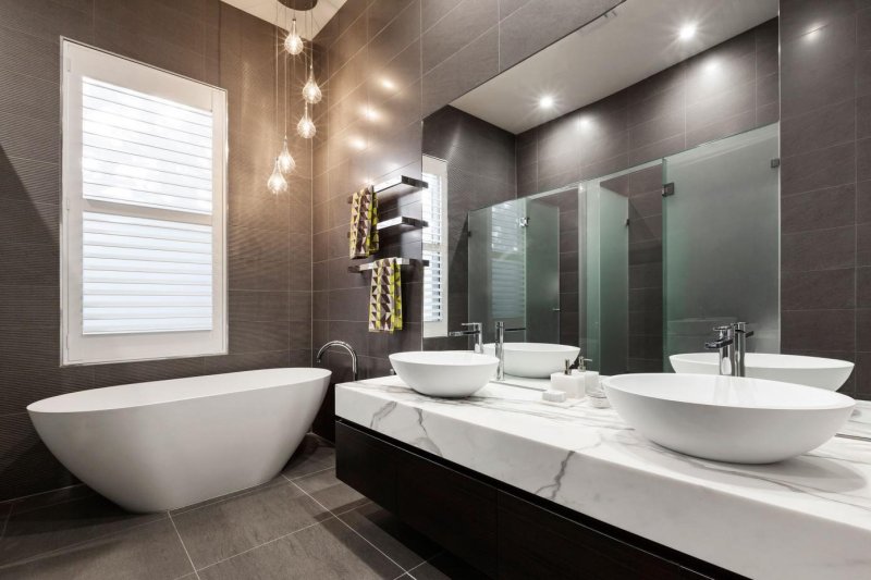 Stylish bathroom design