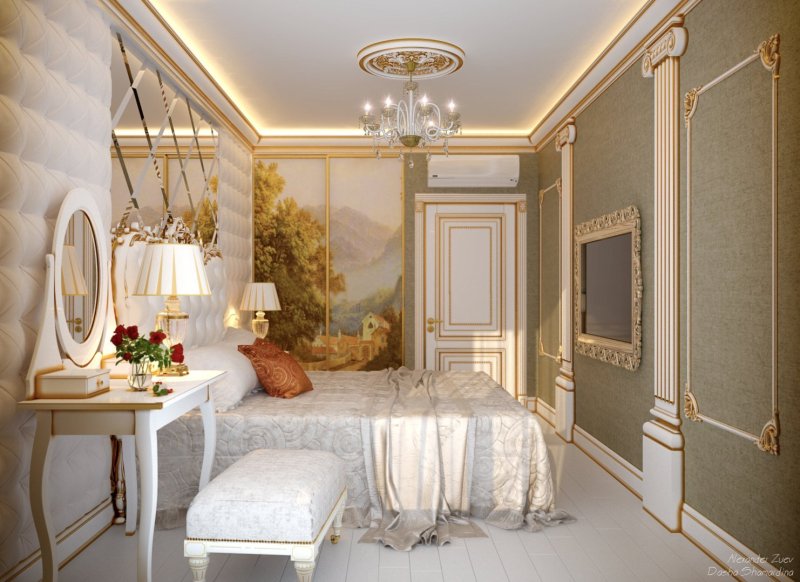 Classic style bedroom design