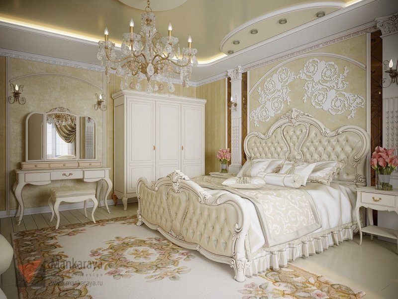 Baroque bedroom design