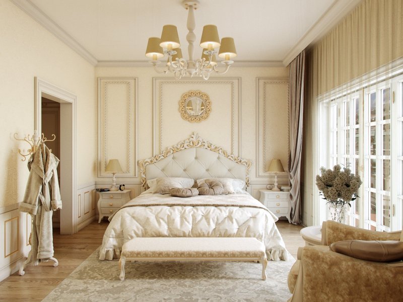 Classic -style bedroom