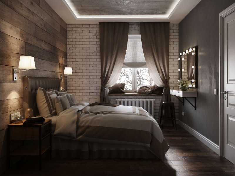 Loft bedroom design