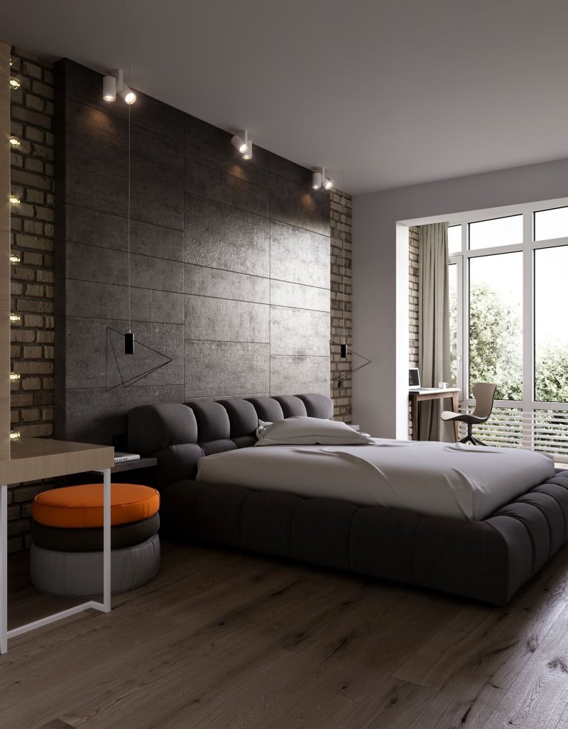 Loft bedroom design