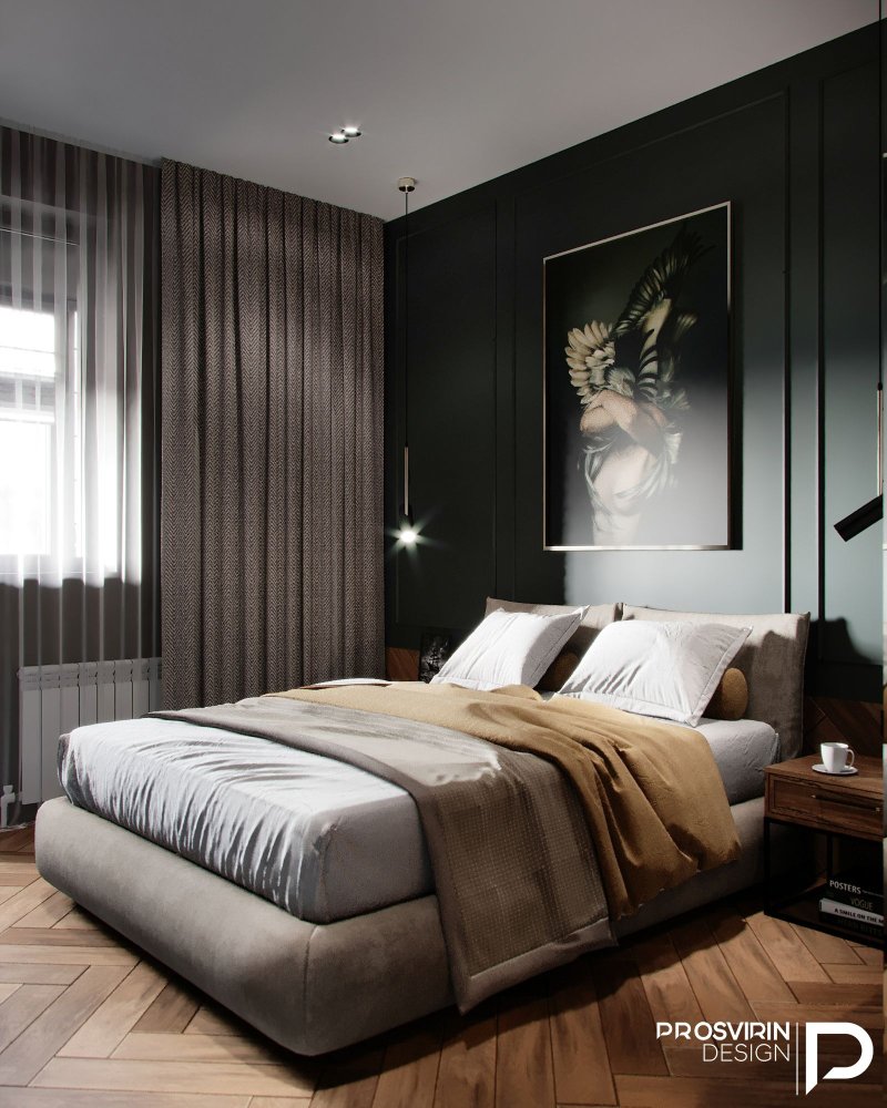 Designer bedroom