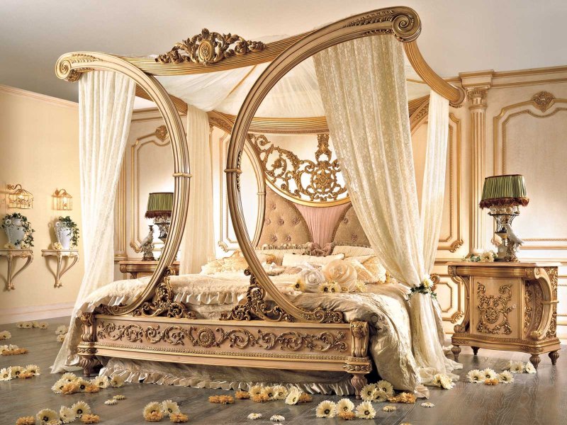 Baroque style sleeping furniture