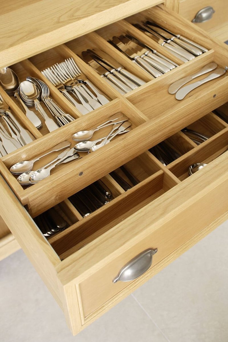 Organizer for cutlery