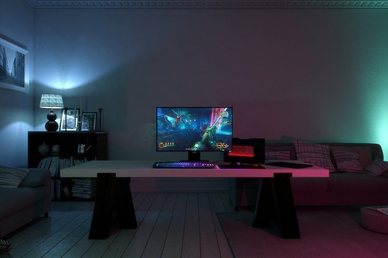 Gamer's background room