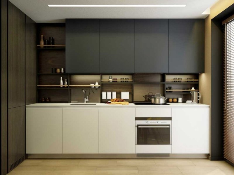 Matte kitchens in a modern style