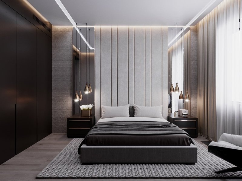 Bedroom design in modern style 2023