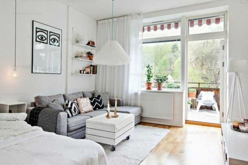 Scandinavian style apartment design