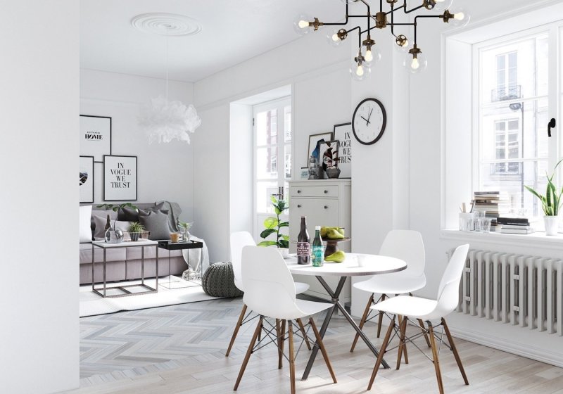 Scandinavian style in the interior